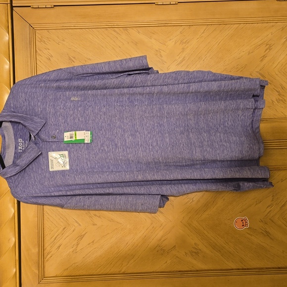 COPY - Izod Golf Men's Golf Title HolderShort Sleeve Polo. Size 5XLT in Ultra V… - Picture 3 of 13